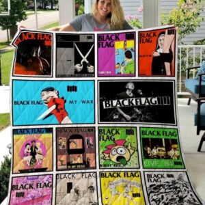 Black Flag Quilt Blanket M100609  Quilt